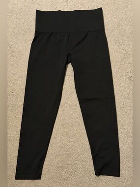 Soma Women’s Seamless Shaping/Tummy Control Leggings - Black - XL